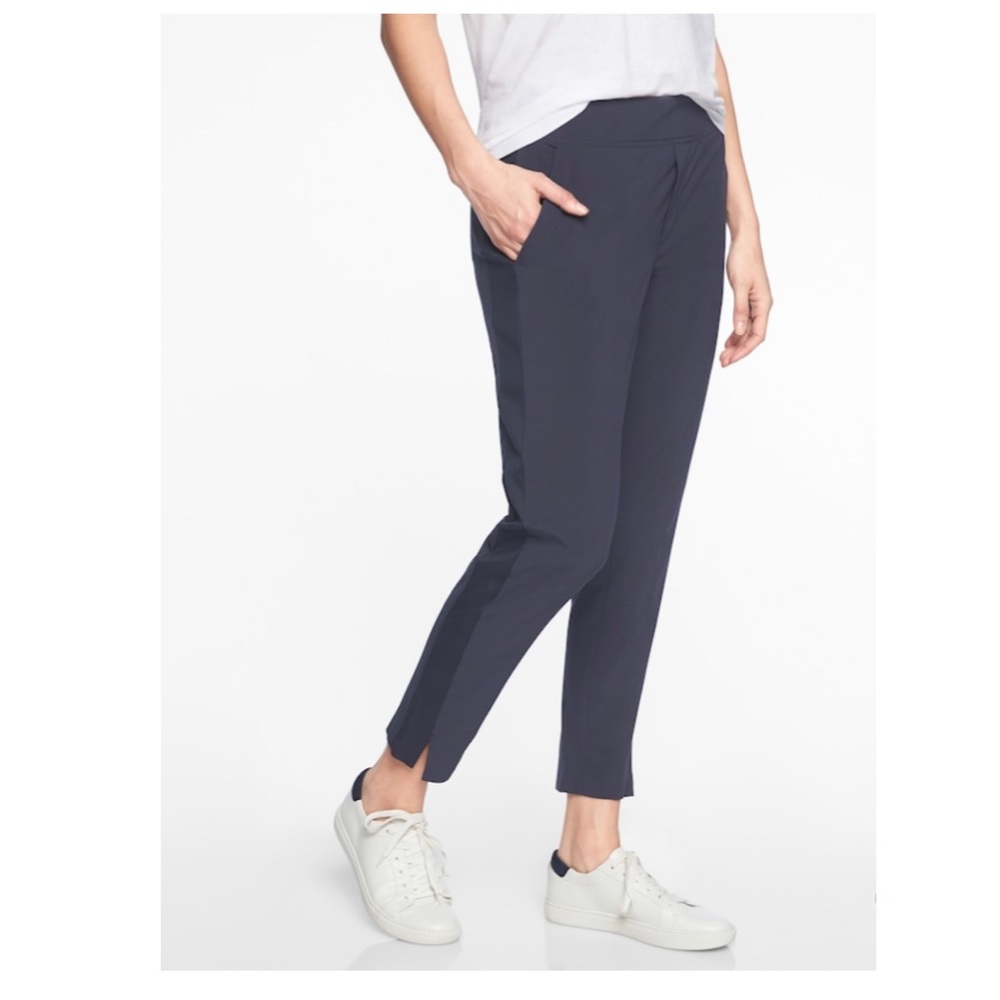 Athleta Brooklyn Ankle Pant - Navy